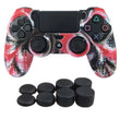 Laden Sie das Bild in den Galerie-Viewer, PS4 Silikonhülle inkl. GRATIS Stick Kappen